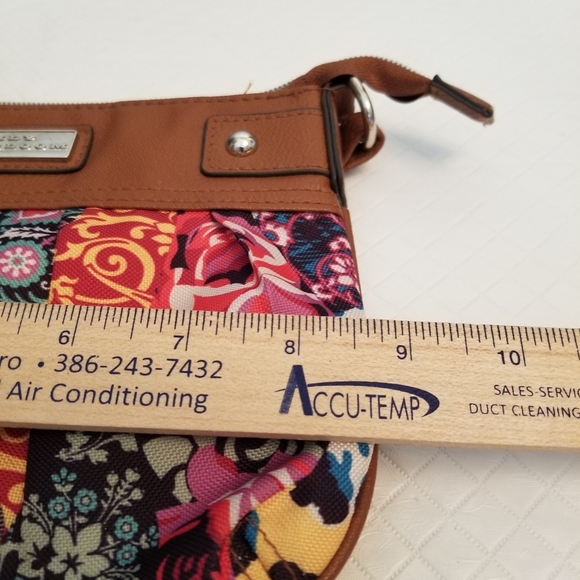 Lily Bloom Crossbody Bag Multi Colored 8.5 X 6.5 - Picture 6 of 8